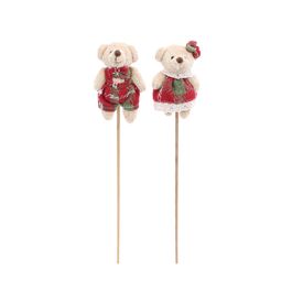 Pick Urso Sortido Natural Vermelho