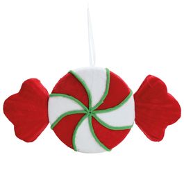 Enfeite Pendurar Candy Vermelho/Branco/Verde