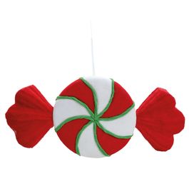 Enfeite Pendurar Candy Vermelho/Branco/Verde