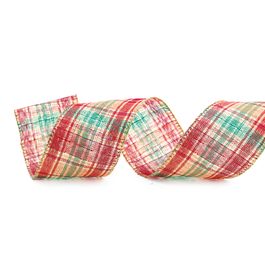 Fita Com Listras Vrm/Vrd/Nat 6,3X9,14M
