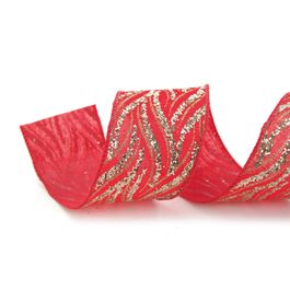 Fita Trabalhada Com Glitter