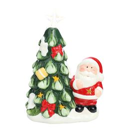 Noel Decorativo Com Pinheiro E Led Colorido