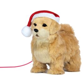 Cachorro Decorativo Bege / Vermelho