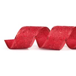 Fita Glitter Vermelho