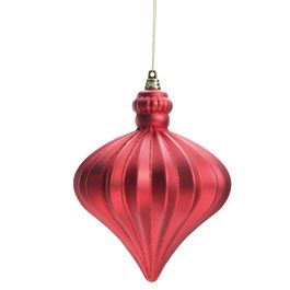 Enfeite Para Pendurar Piao Com Glitter Vermelho