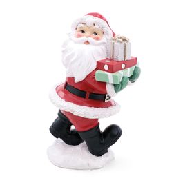 Papai Noel Com Presente Colorido