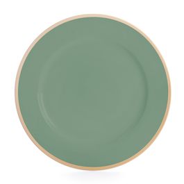 Sousplat Verde / Dourado