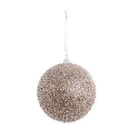 Bola Com Glitter Champagne