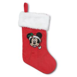 Bota Mickey Com Gorro Vermelho Branco Preto