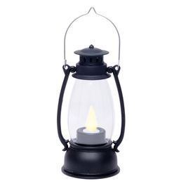 LANTERNA COM LED PRETO