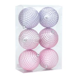 Bola Trancada Lilas/Rosa Claro