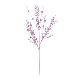 Galho Folhas Glitter Roc