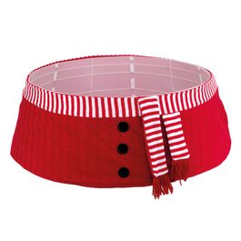 Saia De Arvore Rigida Branco Vermelho Preto