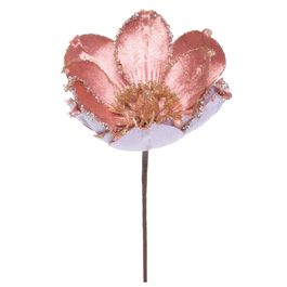 FLOR DECORATIVA CABO CURTO ROSE GOLD
