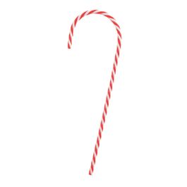 Candy Cane Decor Vermelho/Branco