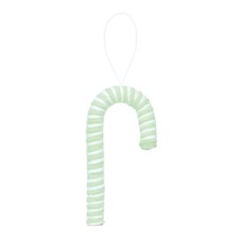 Enfeite Para Pendurar Candy Cane Verde e Branco