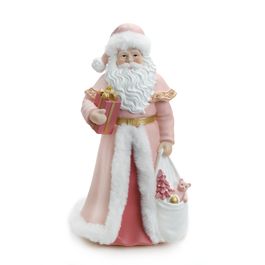 Noel Decor C/Cesta Ros/Bco/Our 31Cm