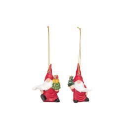 Kringle Decorativo Vermelho Branco