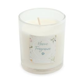 Vela Aromática De Baunilha 8X7Cm Em Pote De Vidro Cor Branca