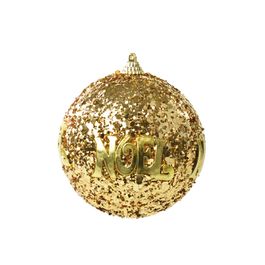 Enfeite Bola Com Detalhe Ouro