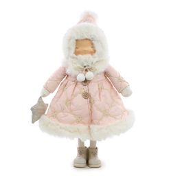 Boneco Decorativo Rosa