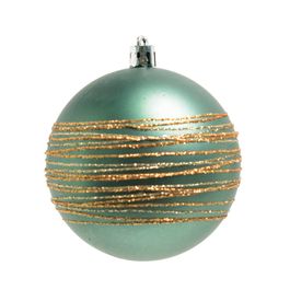 Enfeite Bola Com Detalhe Verde