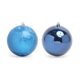 Enfeite Bola Lisa Azul
