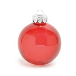 Enfeite Bola Lisa Vermelho