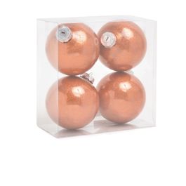 Enfeite Bola Lisa Laranja