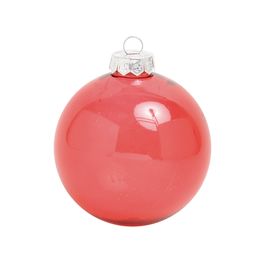 Enfeite Bola Lisa Vermelho