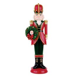 Soldado De Chumbo Decorativo Resina Vermelho / Verde