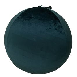 Bola Inflavel Em Tecido Verde Militar