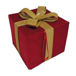 Caixa Decorativa Para Presente Vermelho