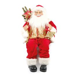Papai Noel Decorativo Com Presentes Colorido