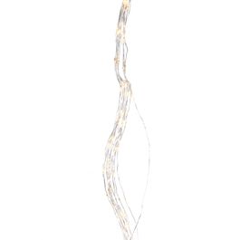 Cordao Led Frio Fio Prata