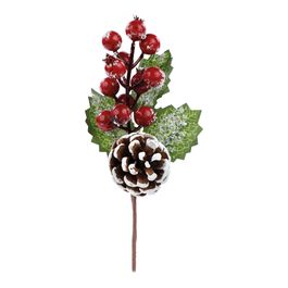 Pick Decorativo Com Frutas E Folhas Colorido