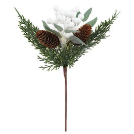 Galhos Decorativos Medio Verde / Marrom