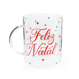 Caneca Natalina Incolor