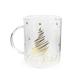 Caneca Natalina Incolor
