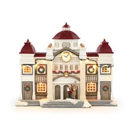 Cenario Com Led Vermelho / Branco