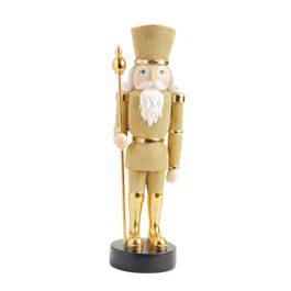 Soldado De Chumbo Decorativo Resina Ouro