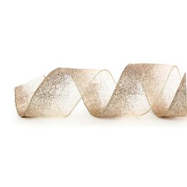Fita Aramada Champagne / Ouro