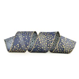 Fita Aramada Preto / Ouro