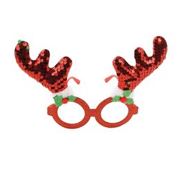 Oculos Natalino Vermelho