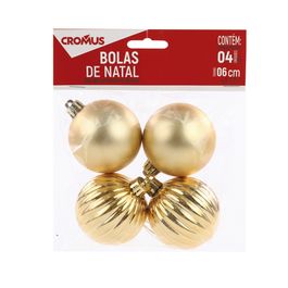 Bola De Enfeite Ouro