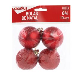 Bola De Enfeite Vermelho