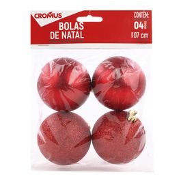 Bola De Enfeite Vermelho