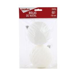 Bola De Enfeite Branco