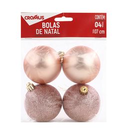 Bola De Enfeite Rose Gold