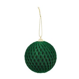 Enfeite Bola Com Paete Verde